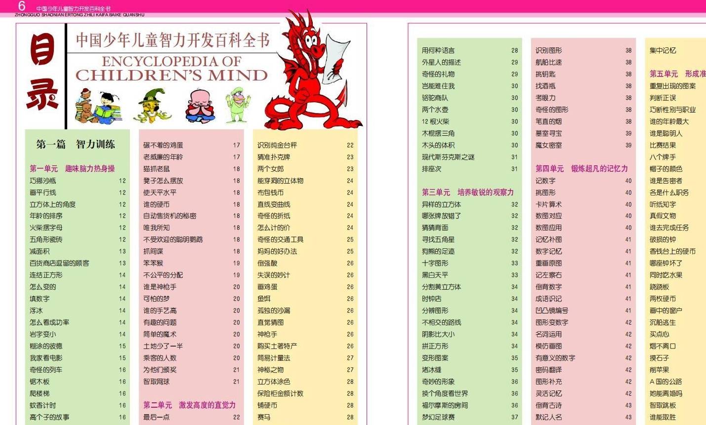 ps苹果版如何拼图:推荐一本宝藏书籍：中国少年儿童智力开发百科全书-第6张图片-太平洋在线下载
