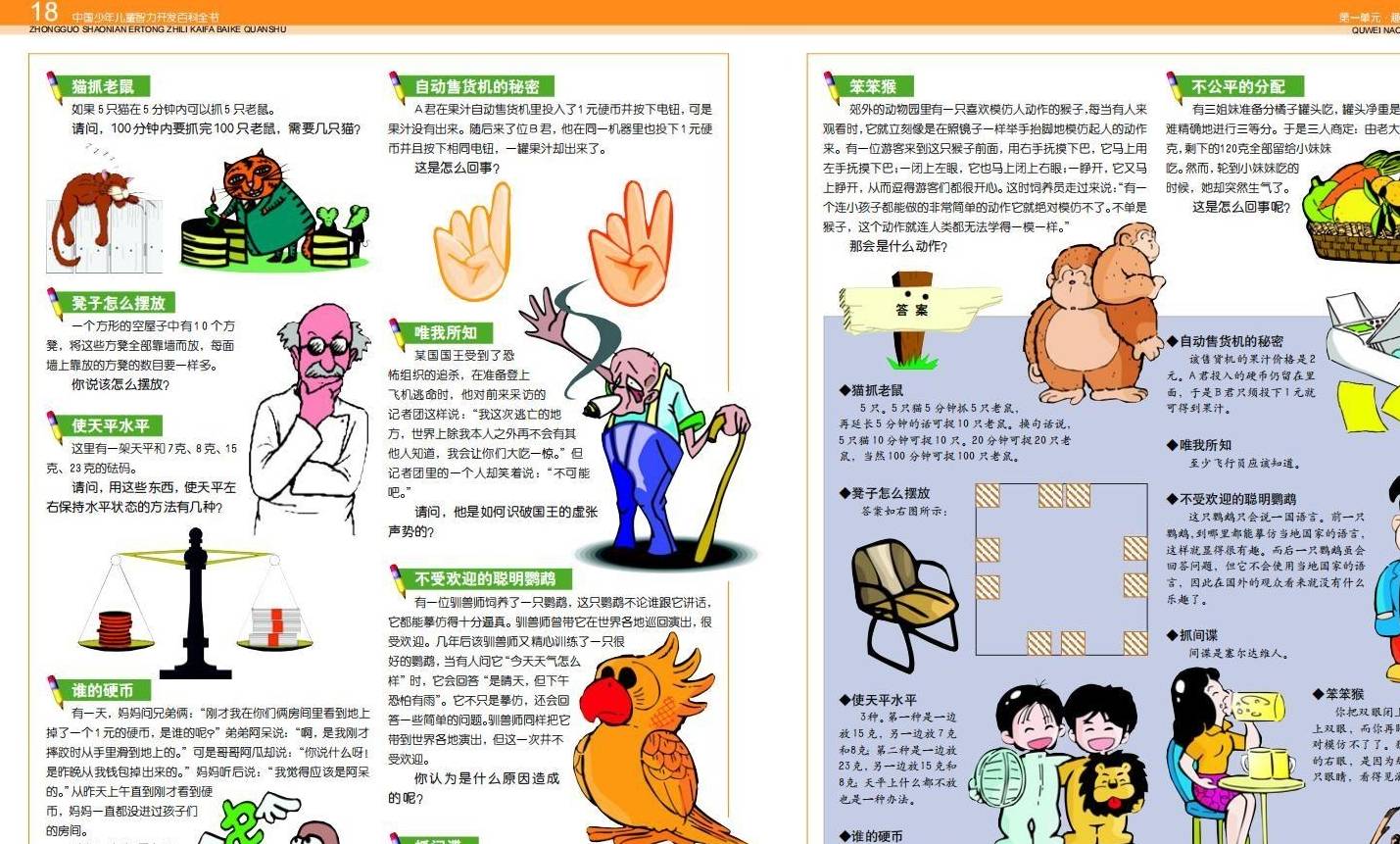 ps苹果版如何拼图:推荐一本宝藏书籍：中国少年儿童智力开发百科全书-第12张图片-太平洋在线下载
