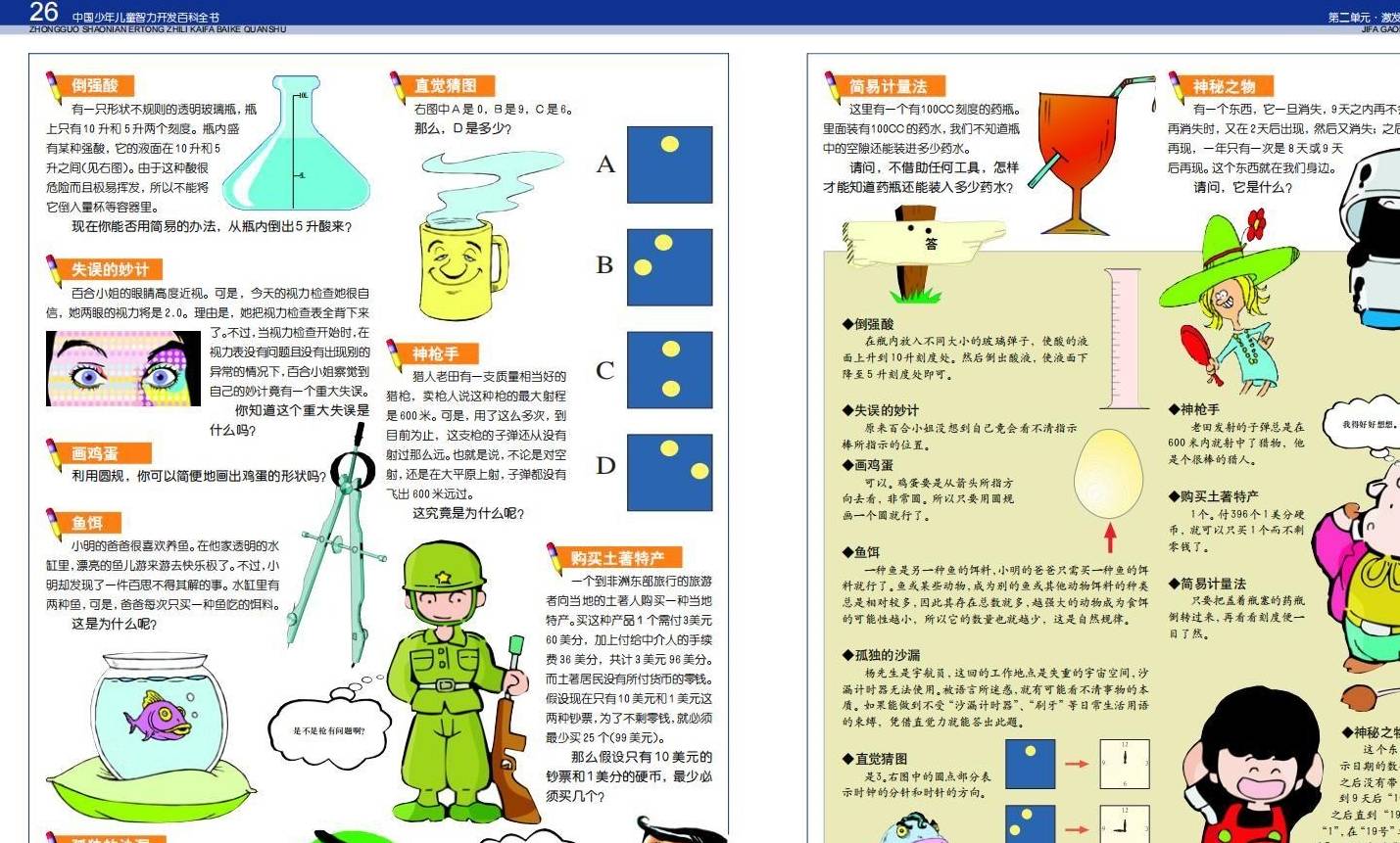 ps苹果版如何拼图:推荐一本宝藏书籍：中国少年儿童智力开发百科全书-第16张图片-太平洋在线下载
