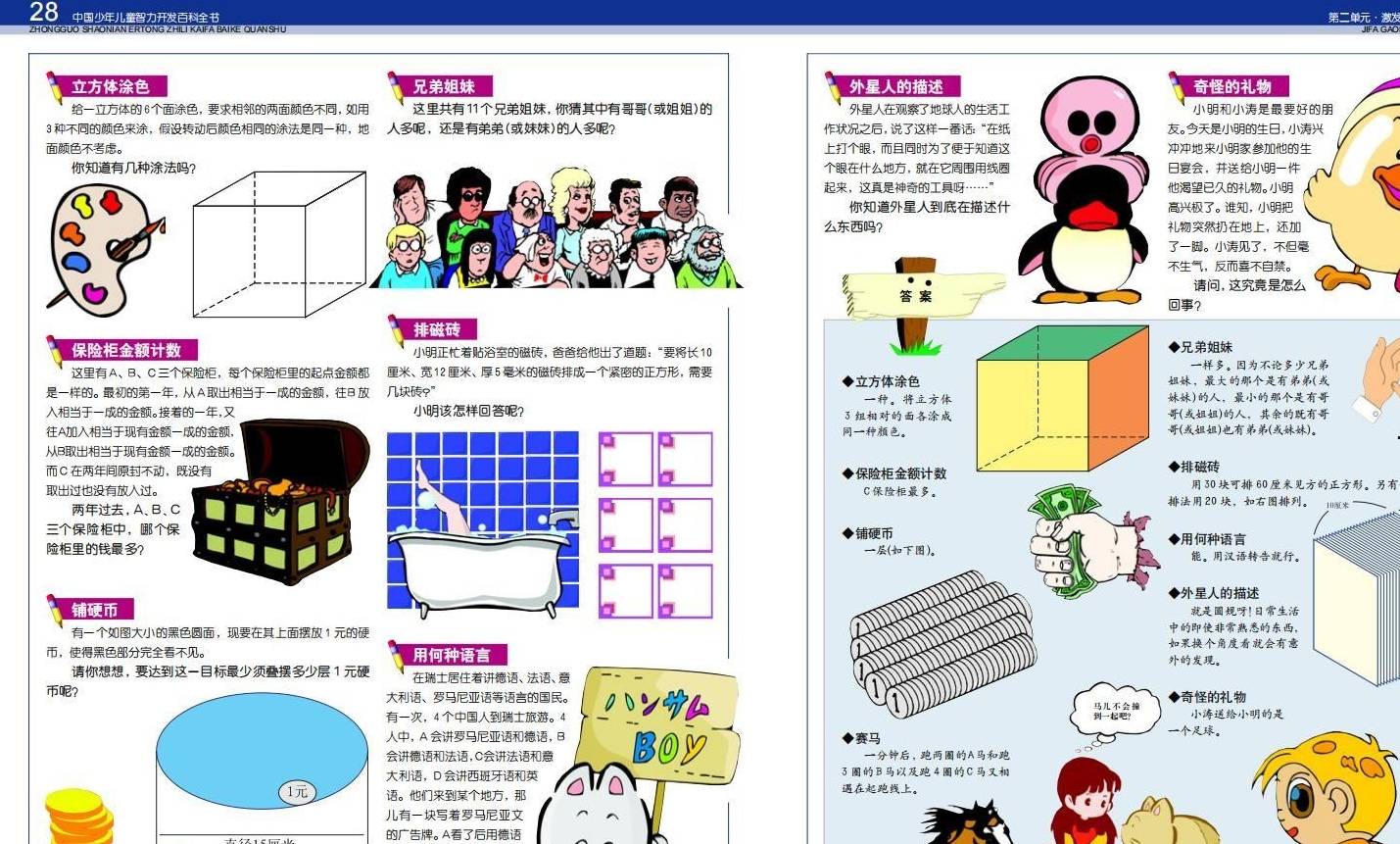 ps苹果版如何拼图:推荐一本宝藏书籍：中国少年儿童智力开发百科全书-第17张图片-太平洋在线下载