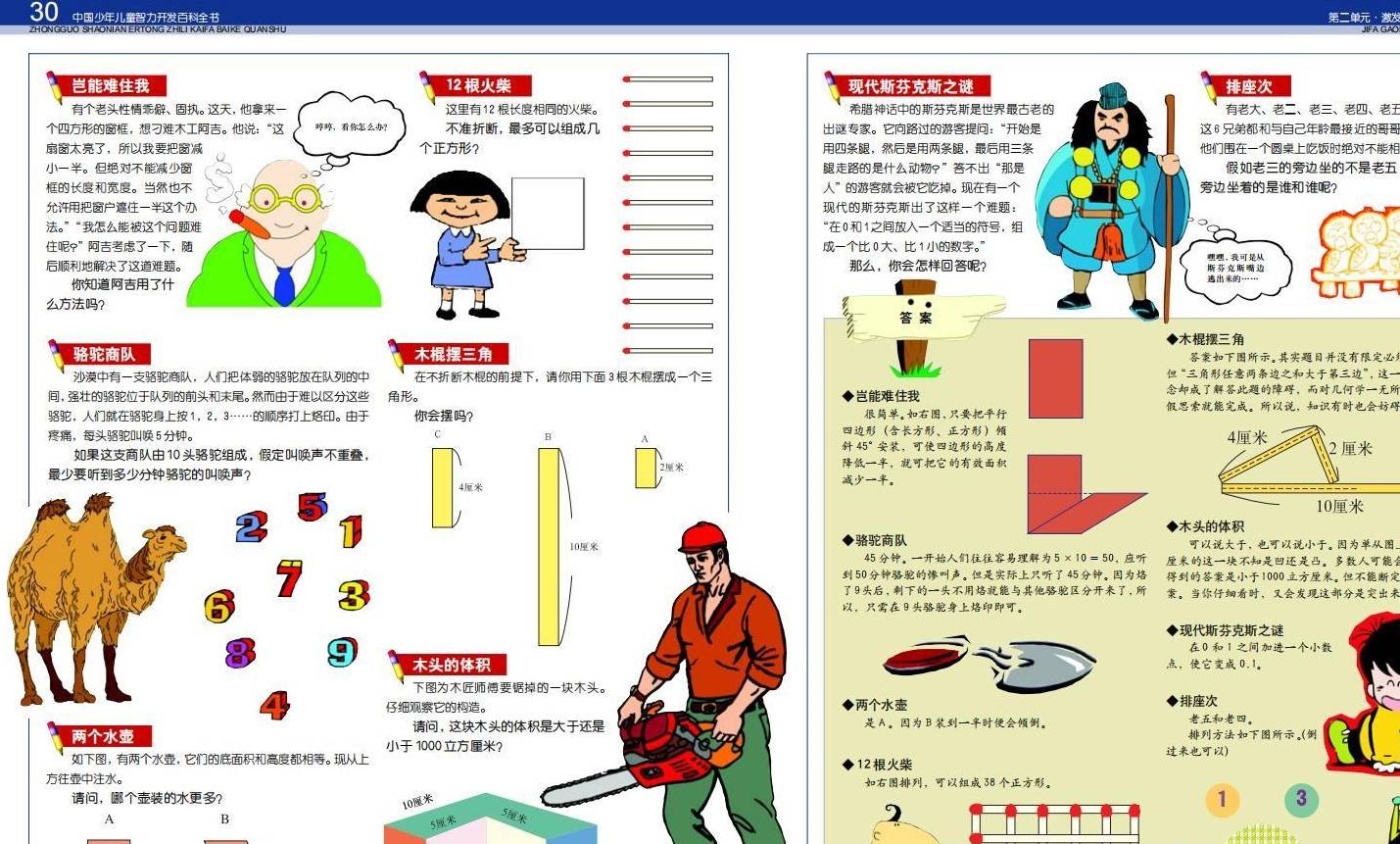 ps苹果版如何拼图:推荐一本宝藏书籍：中国少年儿童智力开发百科全书-第18张图片-太平洋在线下载