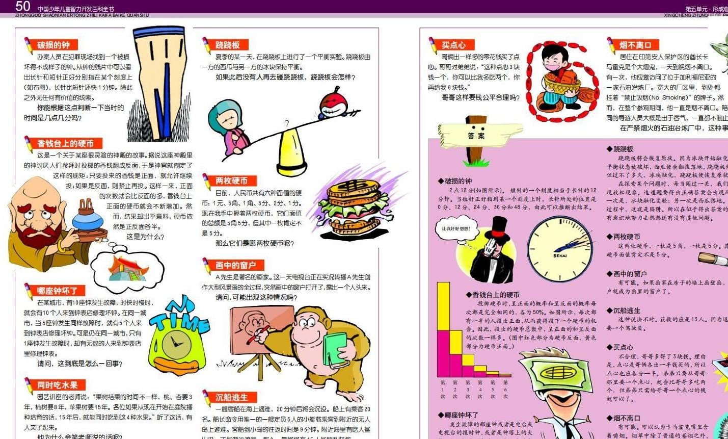 ps苹果版如何拼图:推荐一本宝藏书籍：中国少年儿童智力开发百科全书-第28张图片-太平洋在线下载