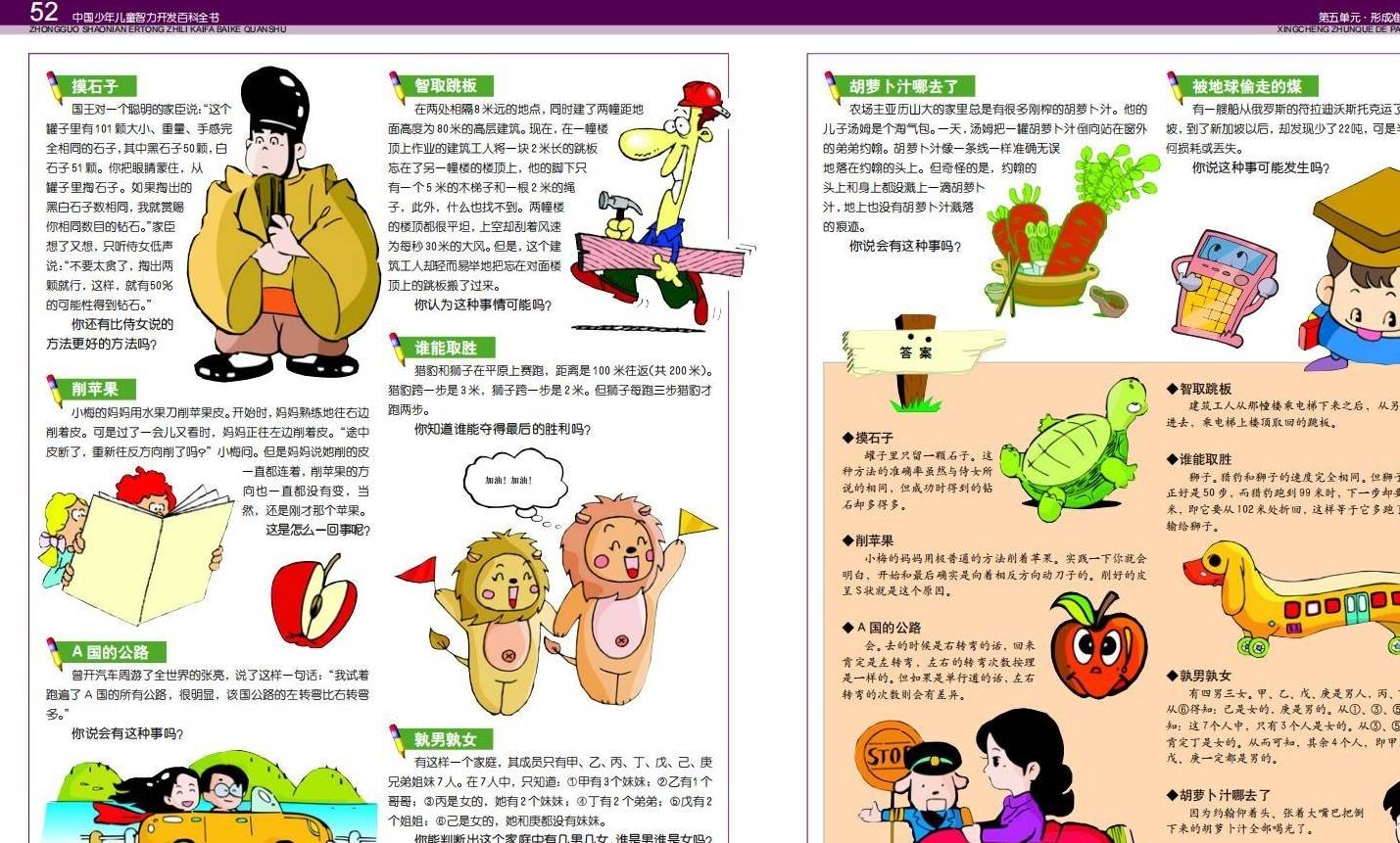 ps苹果版如何拼图:推荐一本宝藏书籍：中国少年儿童智力开发百科全书-第29张图片-太平洋在线下载