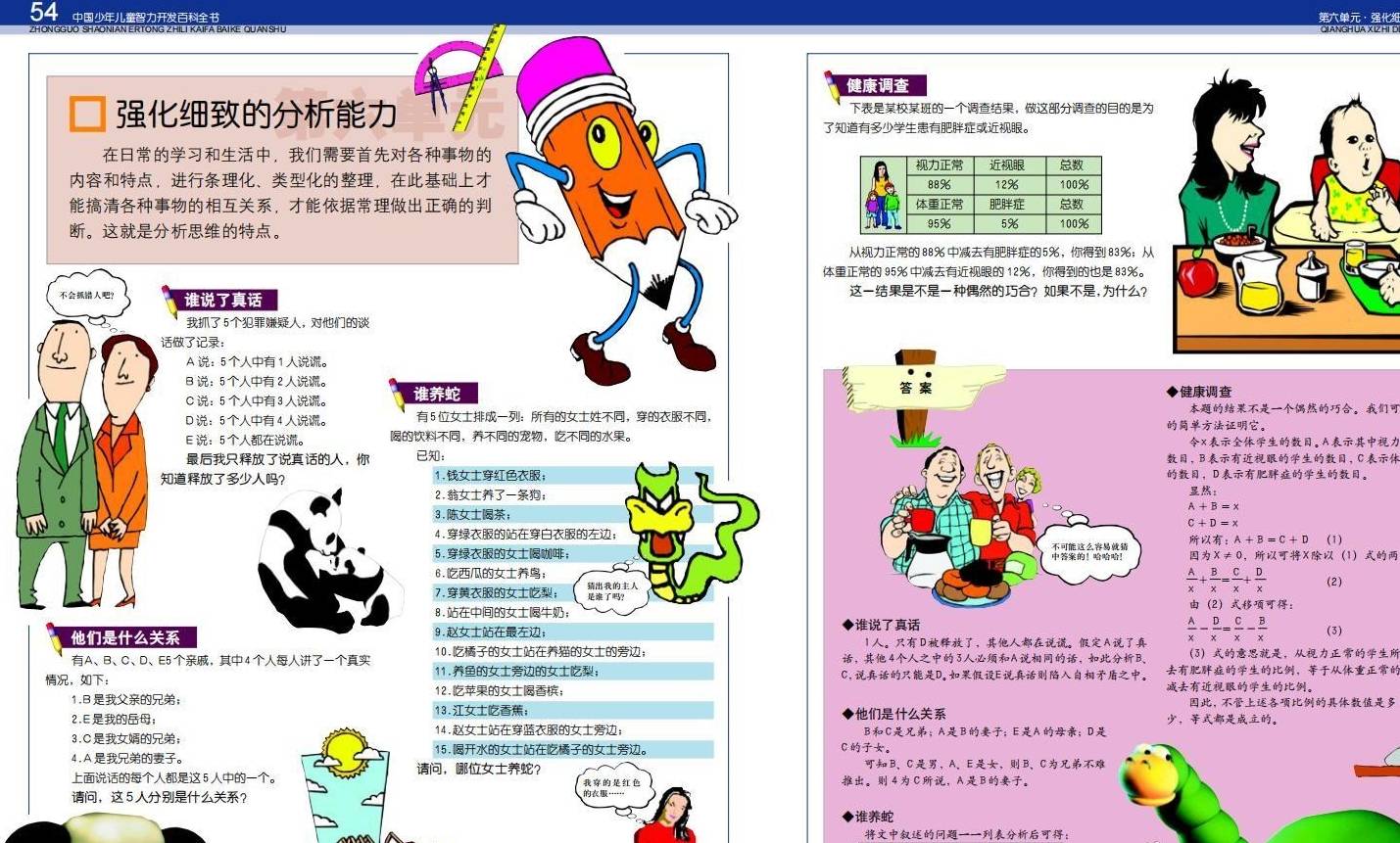 ps苹果版如何拼图:推荐一本宝藏书籍：中国少年儿童智力开发百科全书-第30张图片-太平洋在线下载