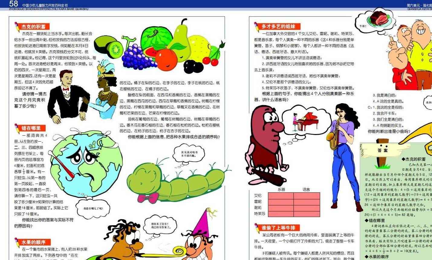 ps苹果版如何拼图:推荐一本宝藏书籍：中国少年儿童智力开发百科全书-第32张图片-太平洋在线下载