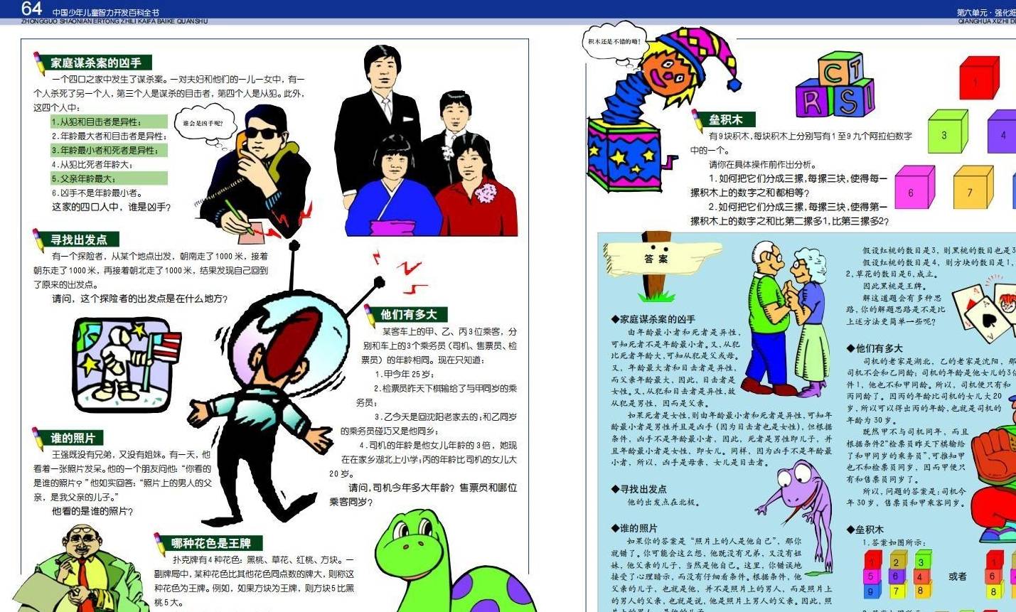 ps苹果版如何拼图:推荐一本宝藏书籍：中国少年儿童智力开发百科全书-第35张图片-太平洋在线下载