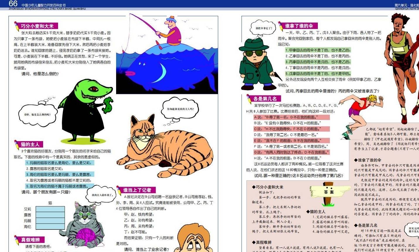 ps苹果版如何拼图:推荐一本宝藏书籍：中国少年儿童智力开发百科全书-第36张图片-太平洋在线下载
