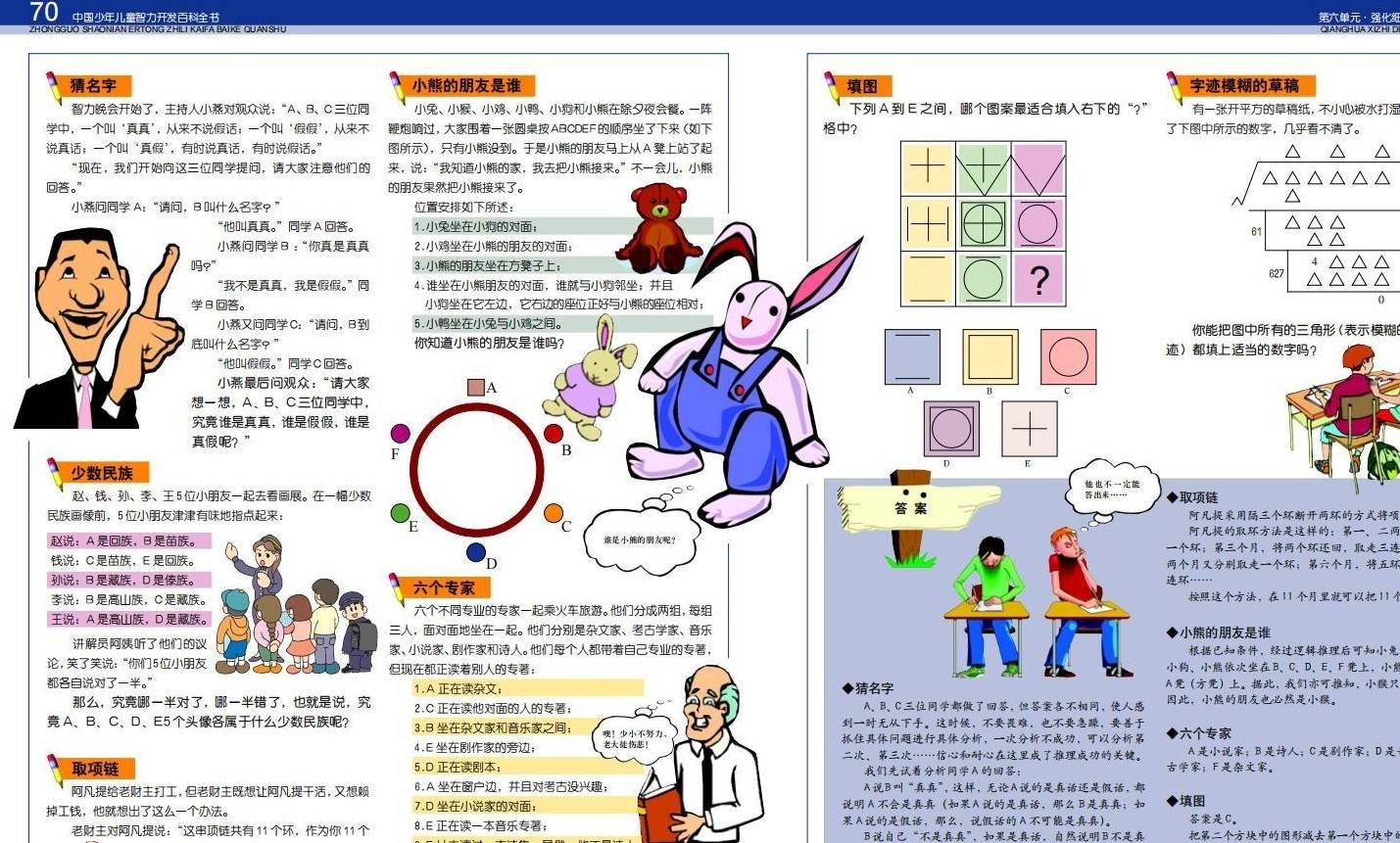 ps苹果版如何拼图:推荐一本宝藏书籍：中国少年儿童智力开发百科全书-第38张图片-太平洋在线下载