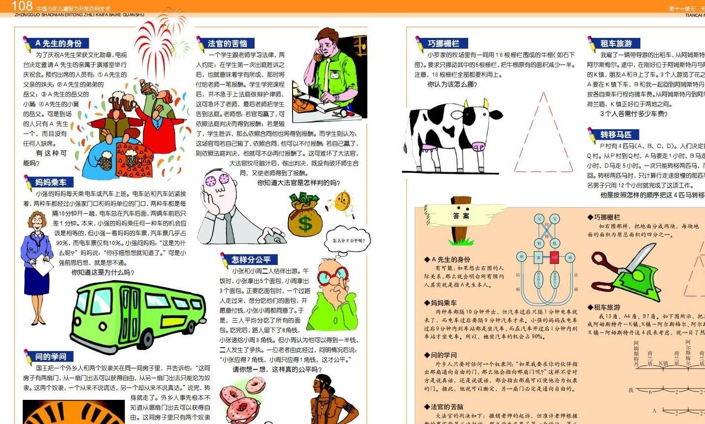 ps苹果版如何拼图:推荐一本宝藏书籍：中国少年儿童智力开发百科全书-第57张图片-太平洋在线下载