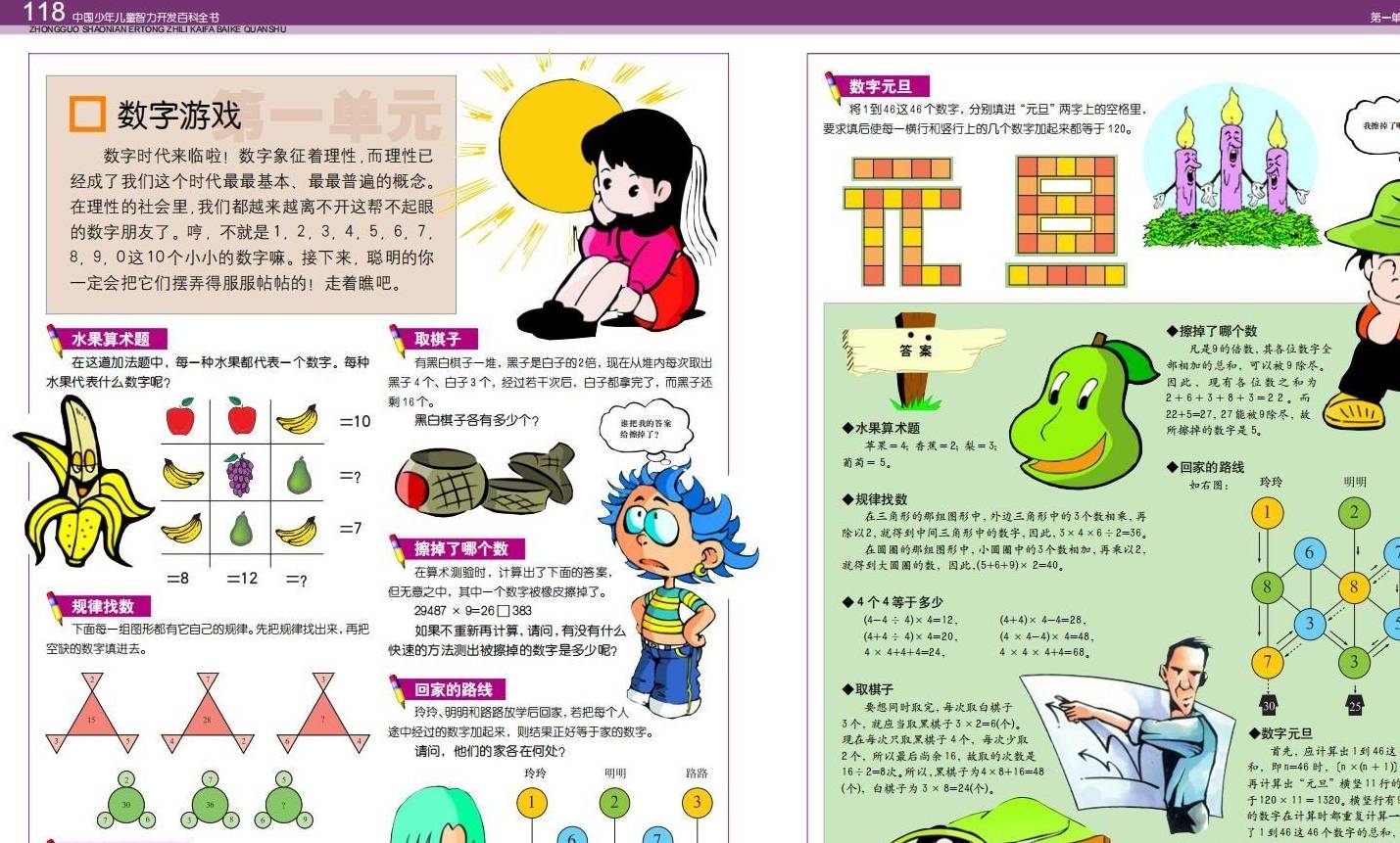 ps苹果版如何拼图:推荐一本宝藏书籍：中国少年儿童智力开发百科全书-第63张图片-太平洋在线下载